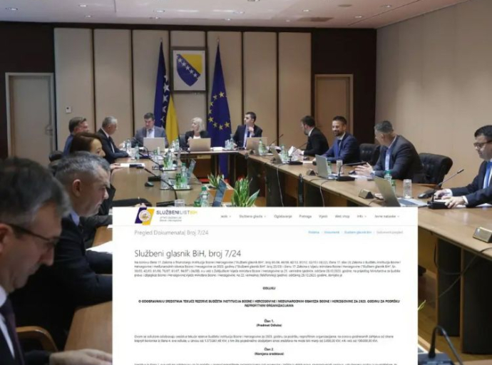 DISCRETIONARY RIGHT TO PUBLIC FUNDS The BiH Council of Ministers as a drunken wedding party
