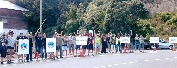 Auckland strike 2017