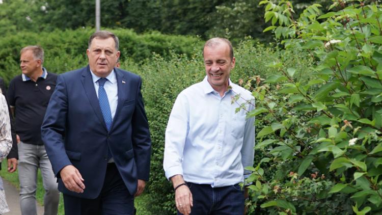 Drasko Milinovic i Milorad Dodik