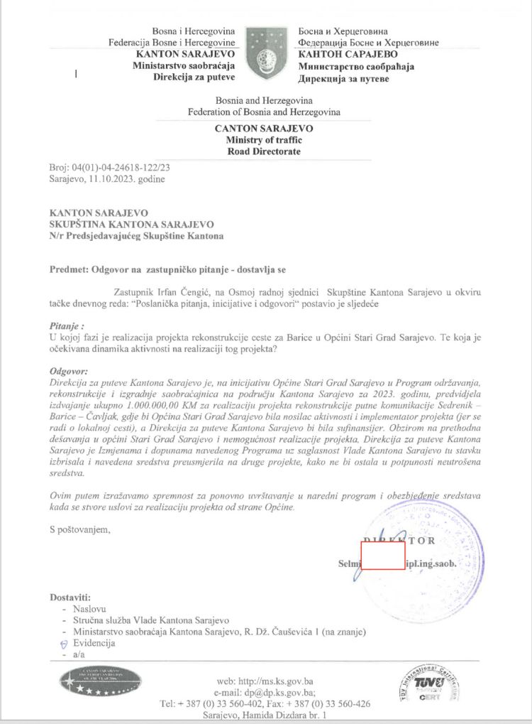 Odgovor na Cengicevo poslanicko pitanje 1131x1536