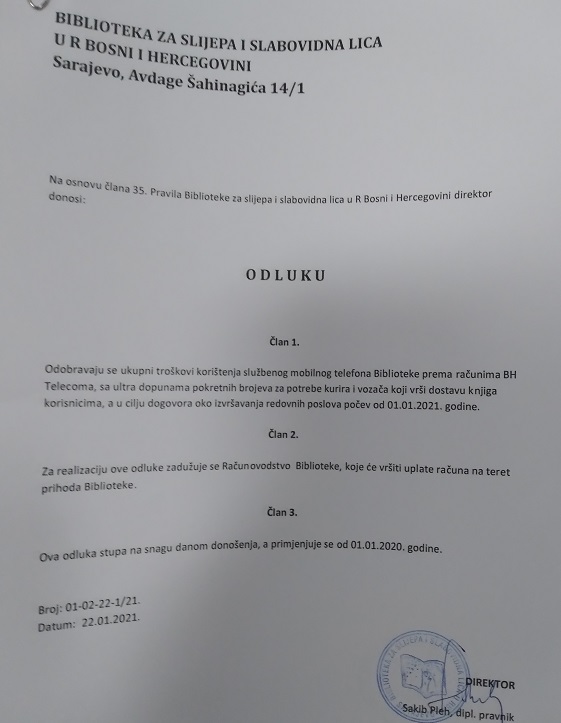 Odluka o mobitelima