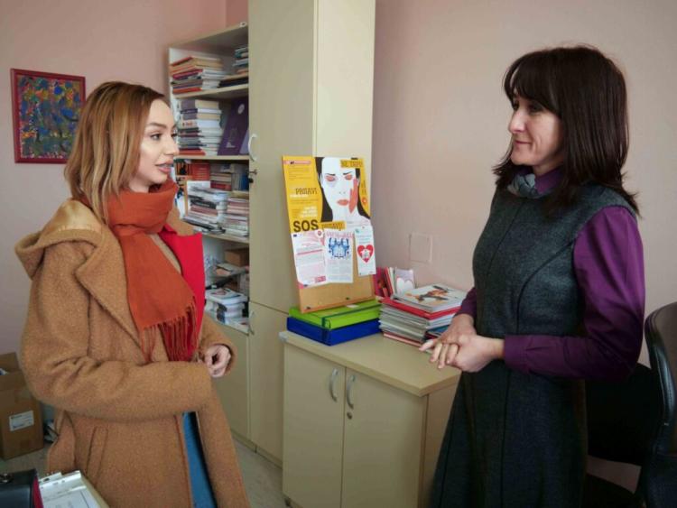 Psihologinja Radulovic i novinarka Mirkovic