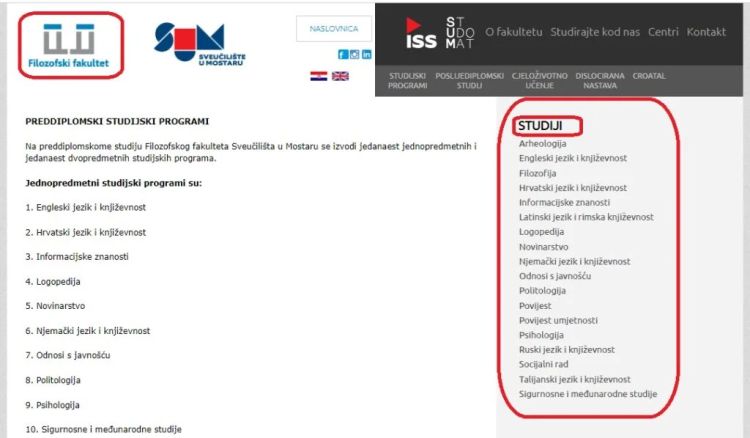 Slika Studijski programi na Filozofskom fakultetu 1024x598