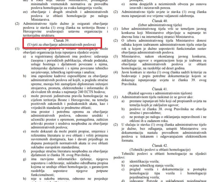 clan novog pravilnika iz decembra 2020. godine