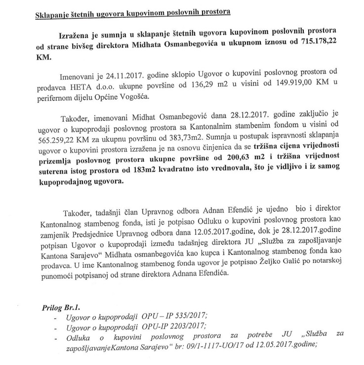 faksimil iz prijave Pecanca na kojoj radi Tuzilastvo 1