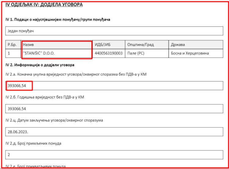 stanisic ugovor