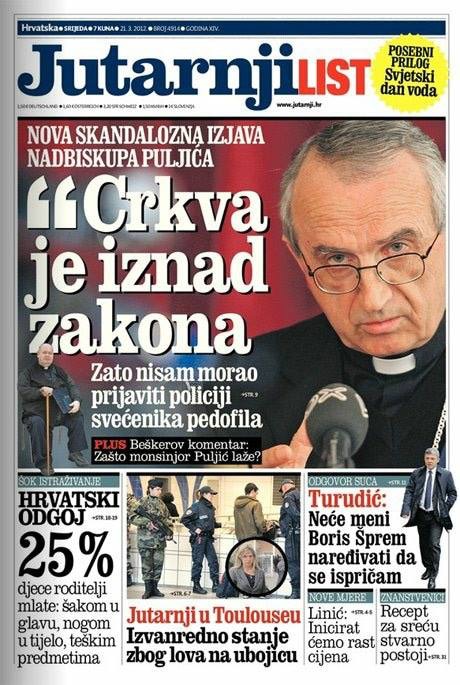 crkva iznad zakona