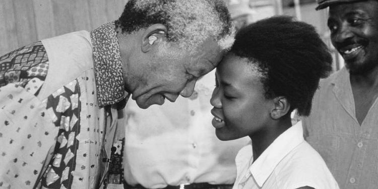 mandela s djetetom
