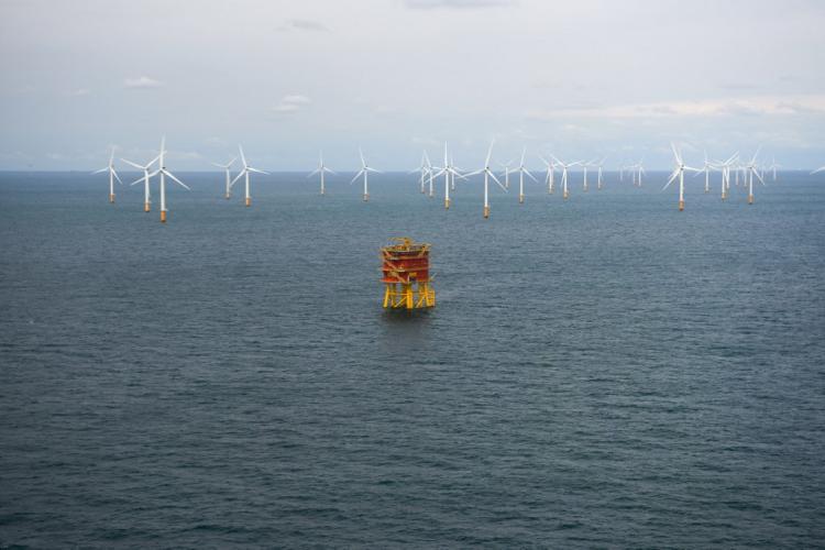 offshore wind farm Eric Herchaft Pool AFP
