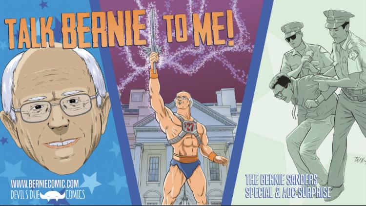 berni sanders strip