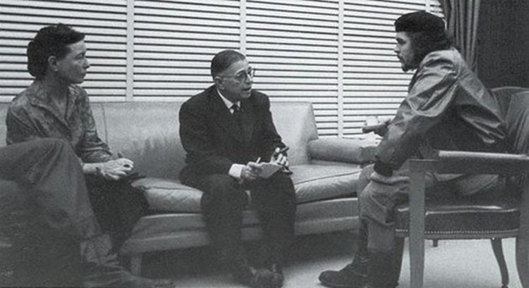 Jean Paul Sartre Simone de Beauvoir Che Guevara