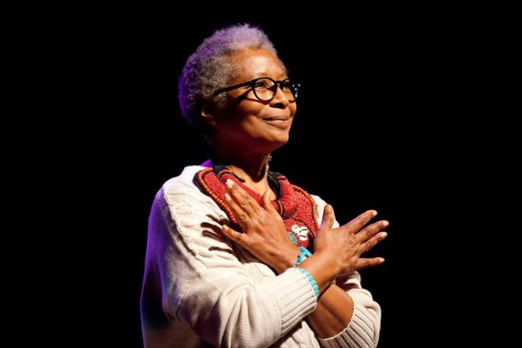 Walker 14 Alice Walker at London premier