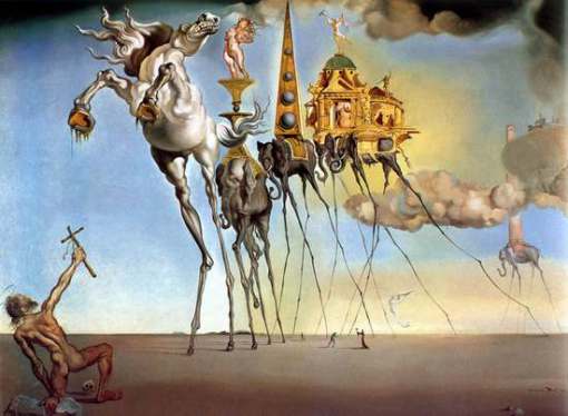 dali temptation of st anthony