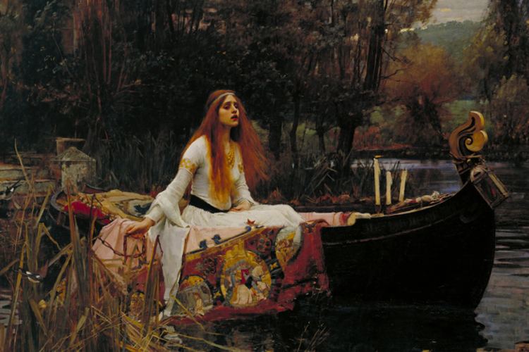 prerafaeliti the lady of shalott