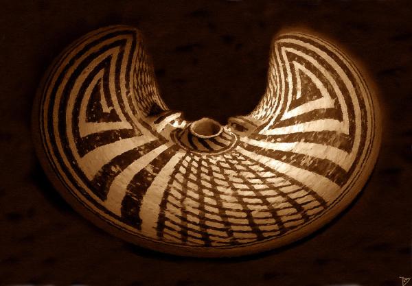 anasazi butterfly pot david lee thompson