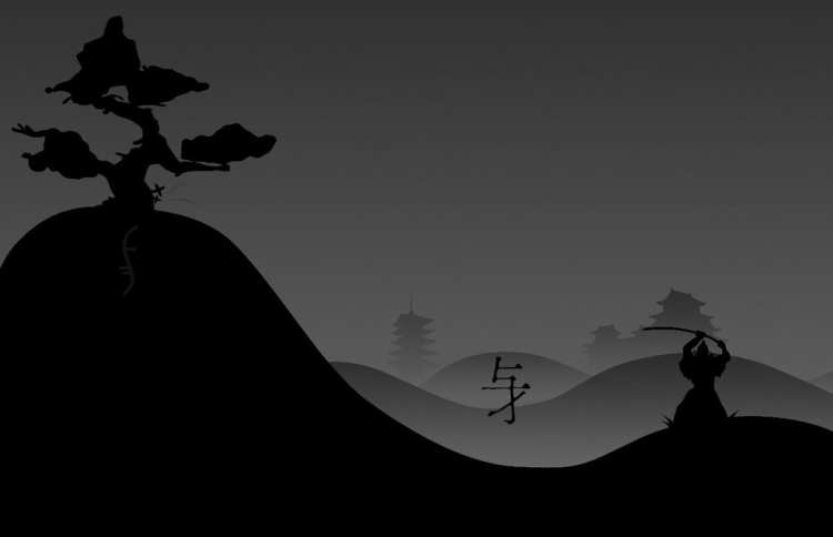 godsend samurai wallpaper by jone yee