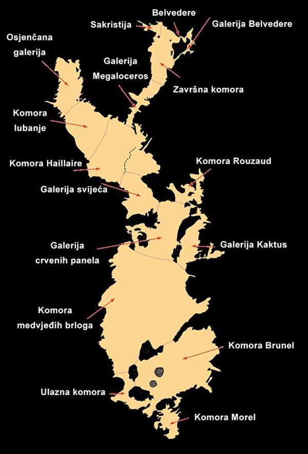 mapa spilje zaboravljenih snova