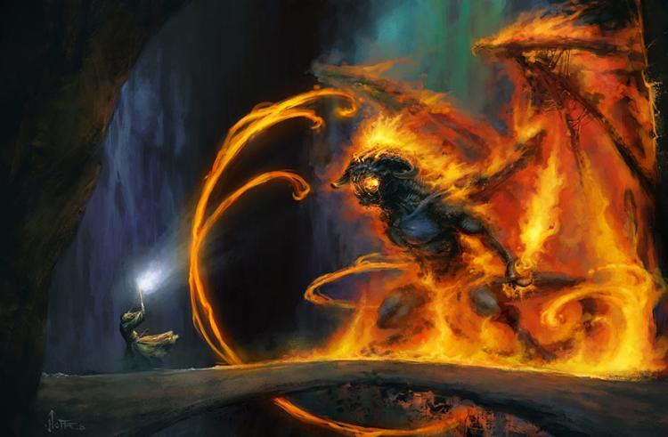 gandalf i balrog