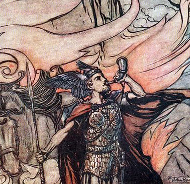 wagner prsten nibelunga siegfried ilustracija arthur rackham