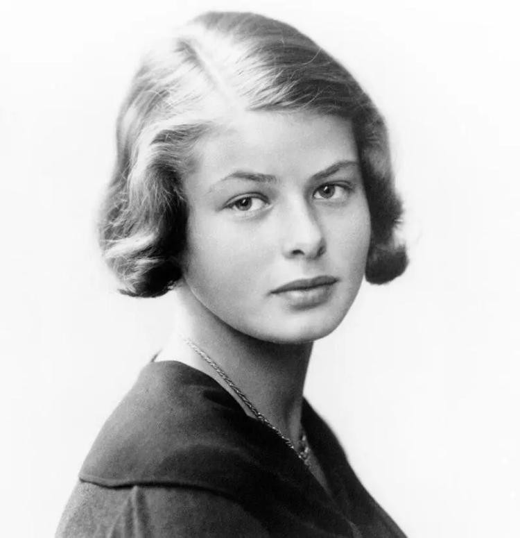 Ingrid Bergman at age 14