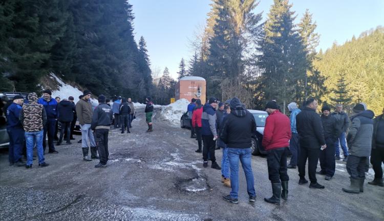 Cajnice protesti BN