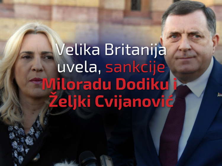 Dodik Cvijanovic sankcije