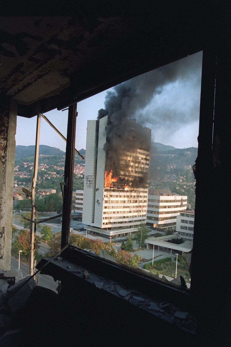 Sarajevo rat gori N1
