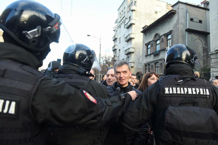 Srbija protesti foto Beta