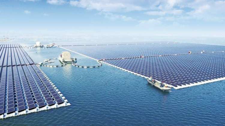 40mv floating pv power plant