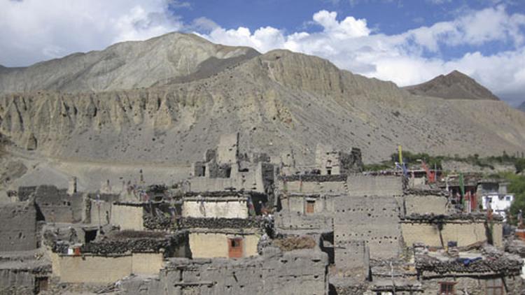 Houses in Kagbeni village