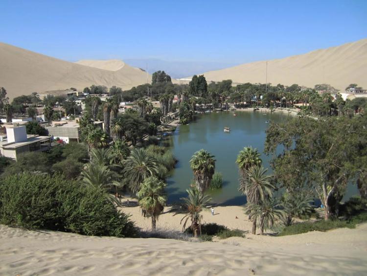 huacachina village desert oasis in peru 11