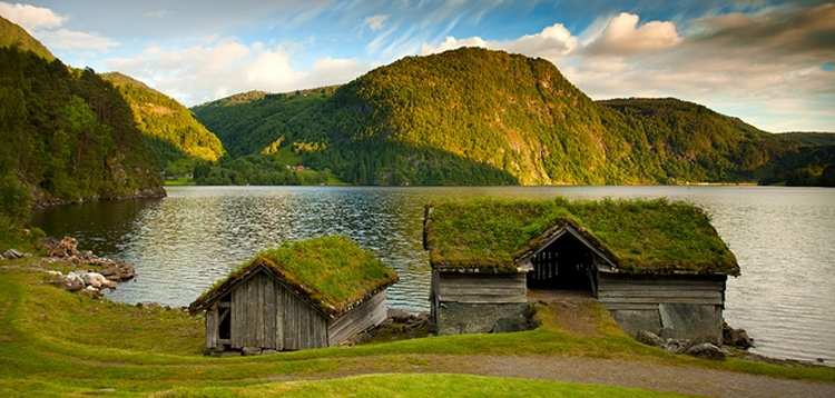 Bajkoviti zeleni krovovi Norveške 665 ll