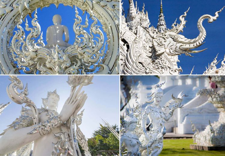 Wat Rong Khun Chiang Rai Thailandia 3